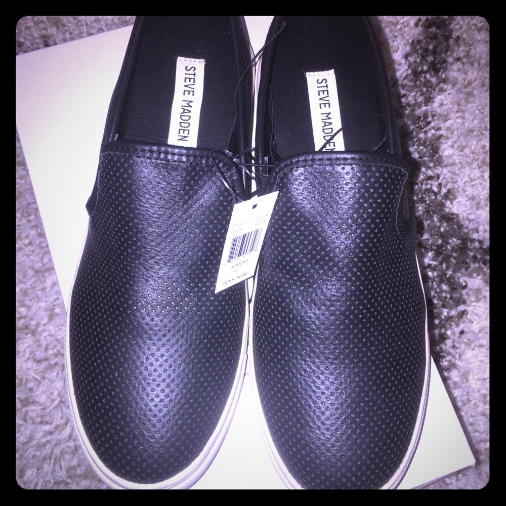 Steve Madden Quilted Slip on Sneakers